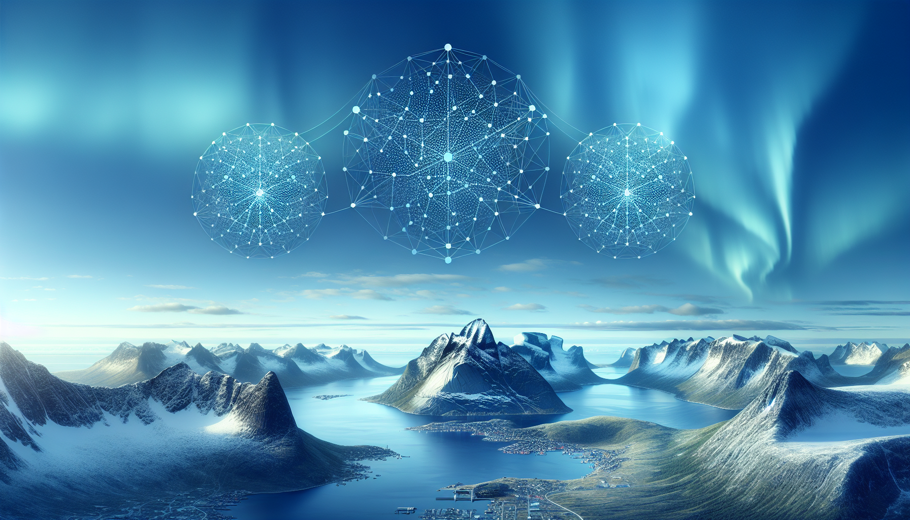 Nordic AI infrastructure partnership visualization