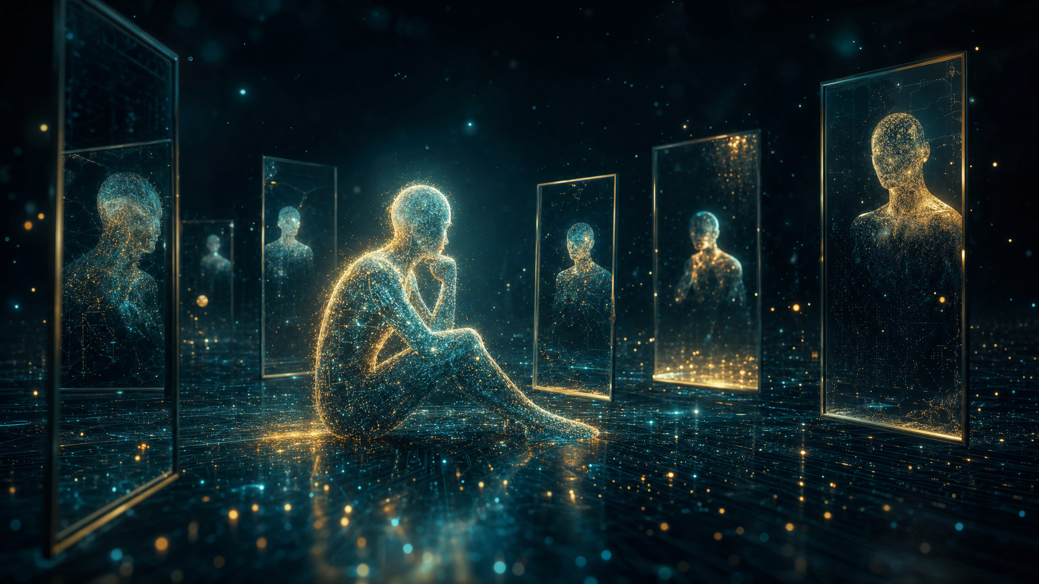 The Contemplative AI in the Void of Mirrors